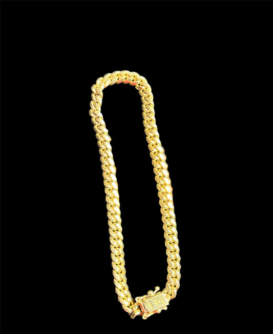 Cuban Bracelet 14k 19g