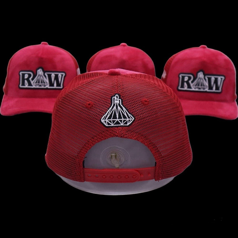 Red trucker hat