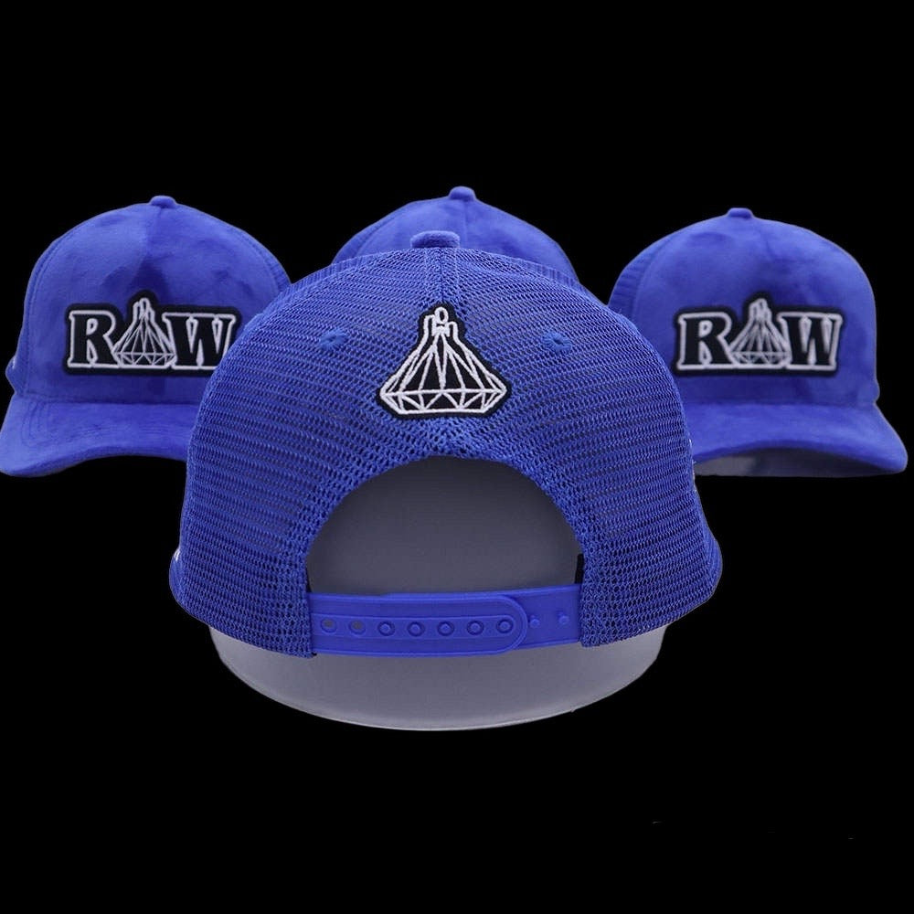 Blue trucker hat